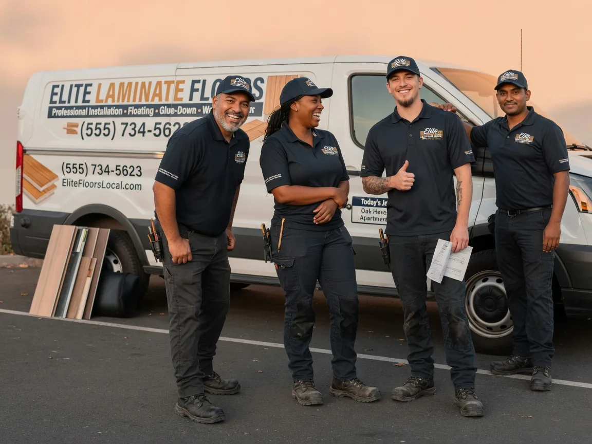 Laminate flooring installation company in Fine, NY